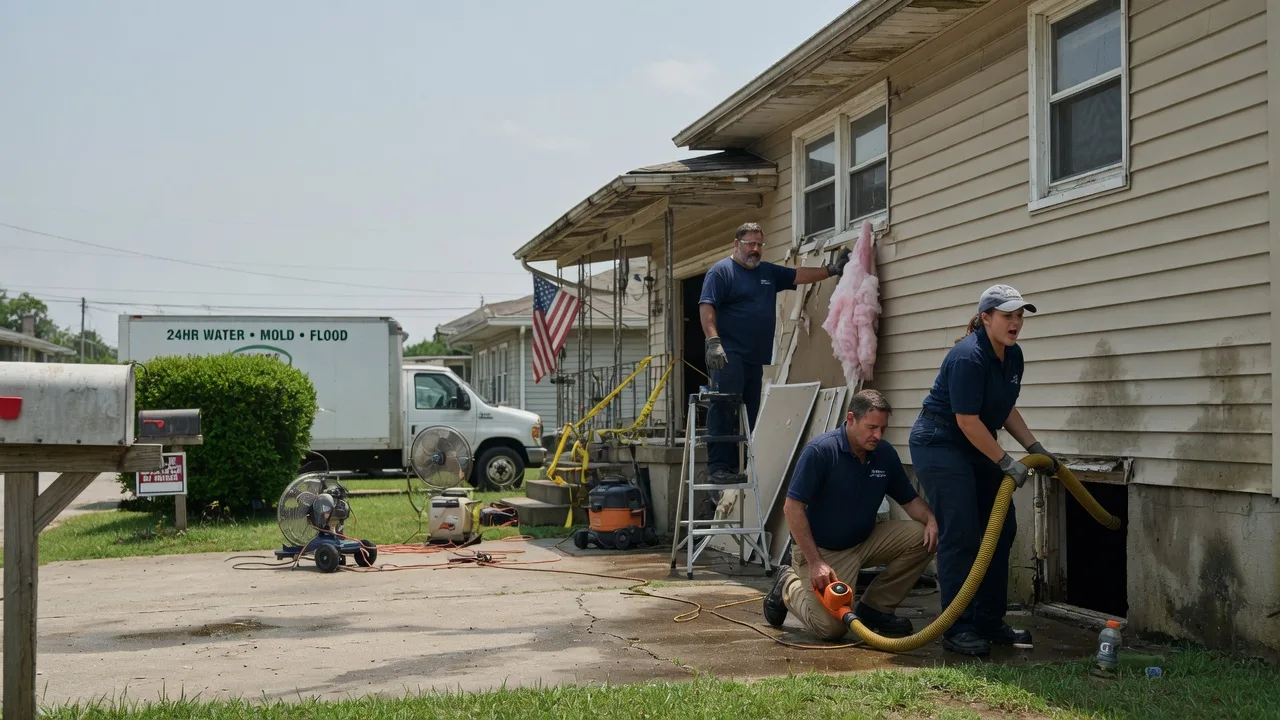 Water Damage Repair in Danevang, TX near me